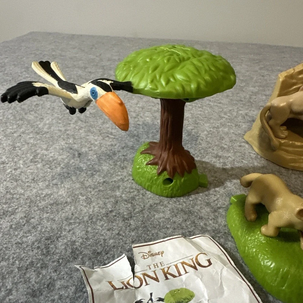 McDonald's Live Action Lion‎ King 2019 complete set of 10 pieces Cake Toppers